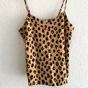 NEW‼️ a new day XS Leopard Print Cami Tank